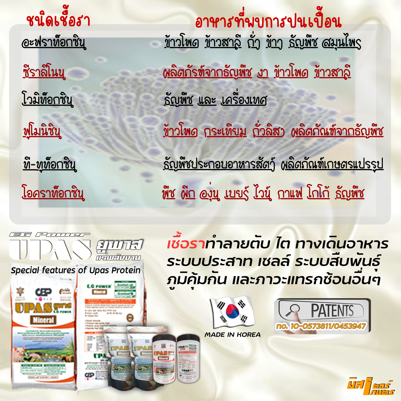 ยูพาส อีจี Upas mineral eg power macsumsuk Korea 